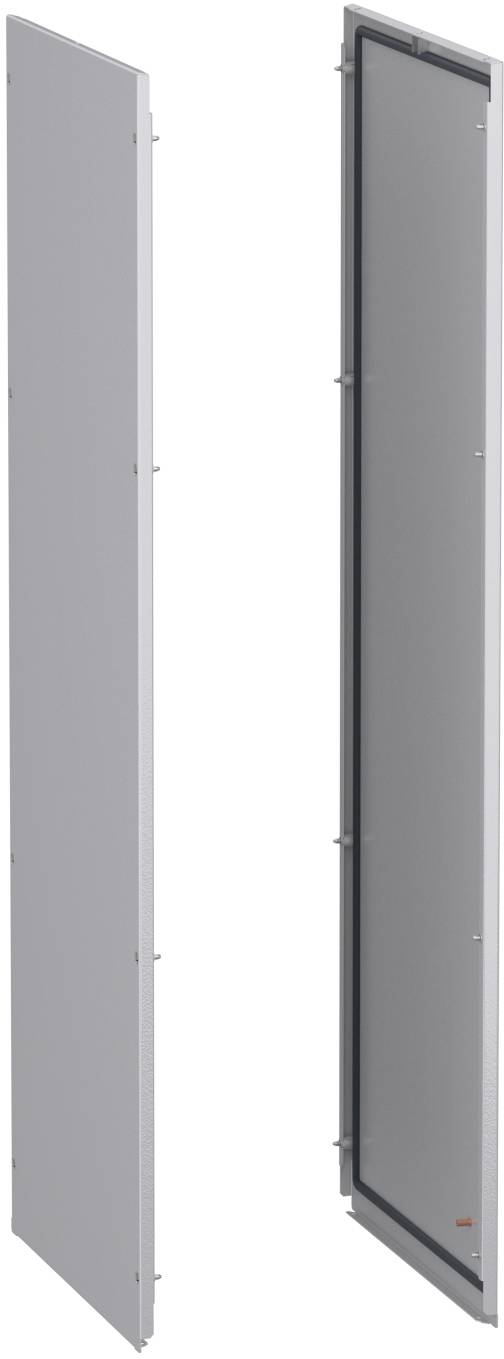 Schneider Electric NSY2SPN146 Seitenwände, Außenbefestigung, PanelSeT SFN, für elektrische Gehäuse H 1400 x T 600 mm, 2er-Set