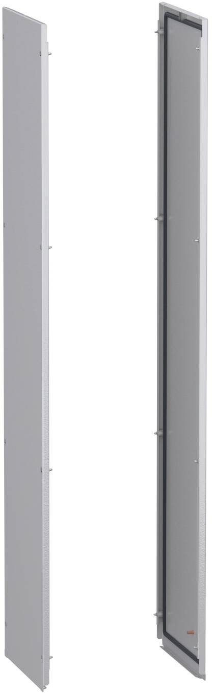 Schneider Electric NSY2SPN164 Seitenwände, Außenbefestigung, PanelSeT SFN, für elektrische Gehäuse H 1600 x T 400 mm, 2er-Set