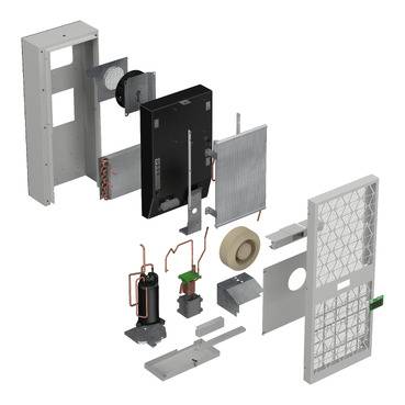 Schneider Electric NSYCUX350DG Kühlgerät 1St.