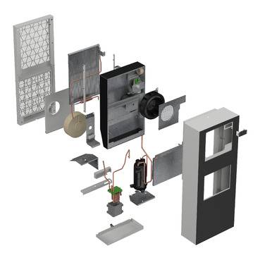 Schneider Electric NSYCUHD800DG Kühlgerät 1St.