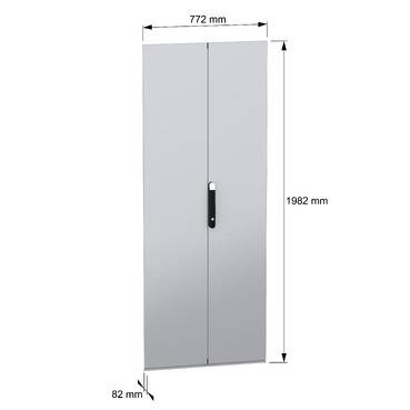 Schneider Electric NSYSFND2082D Tür 1St.