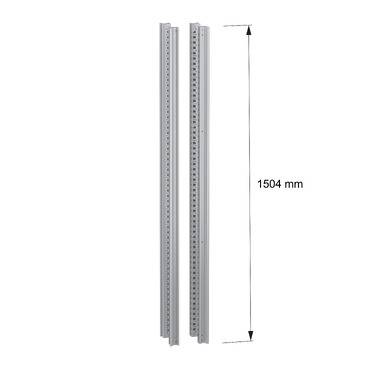 Schneider Electric NSYSFNV16 Senkrechtstützen, PanelSeT SFN, für elektrische Gehäuse H 1600 mm, 4 Stück Stützschiene 1St.
