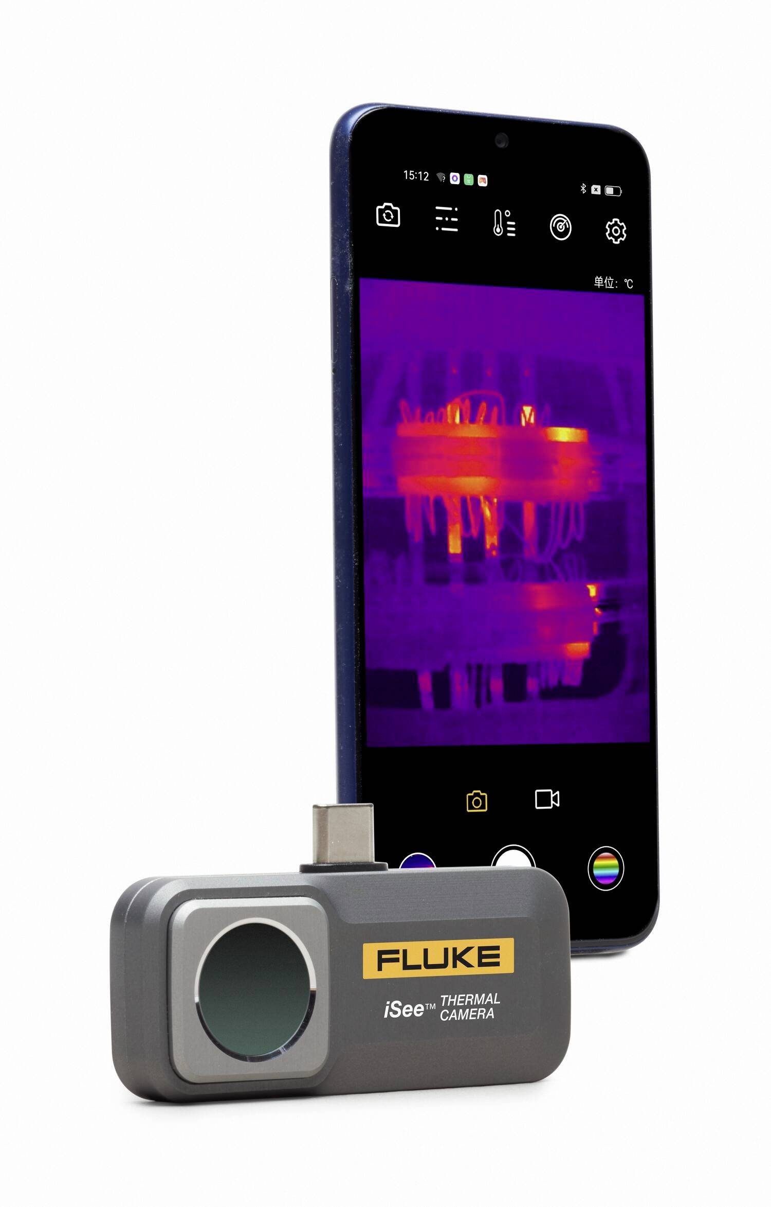 Fluke FLUKE-TC01A 25HZ Wärmebildkamera -10 bis +550 °C 256 x 192 Pixel 25 Hz