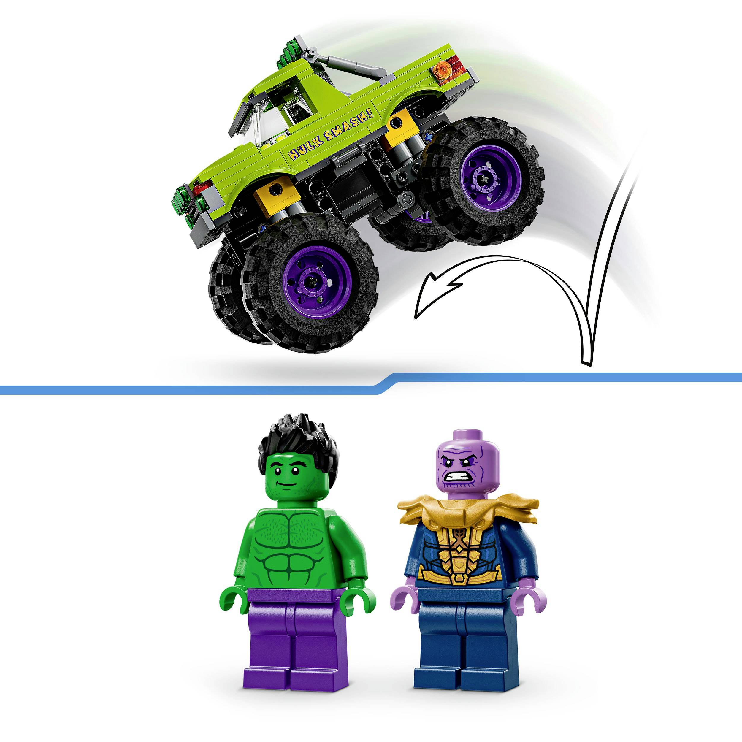 76312 LEGO® MARVEL SUPER HEROES Hulk-Truck vs. Thanos