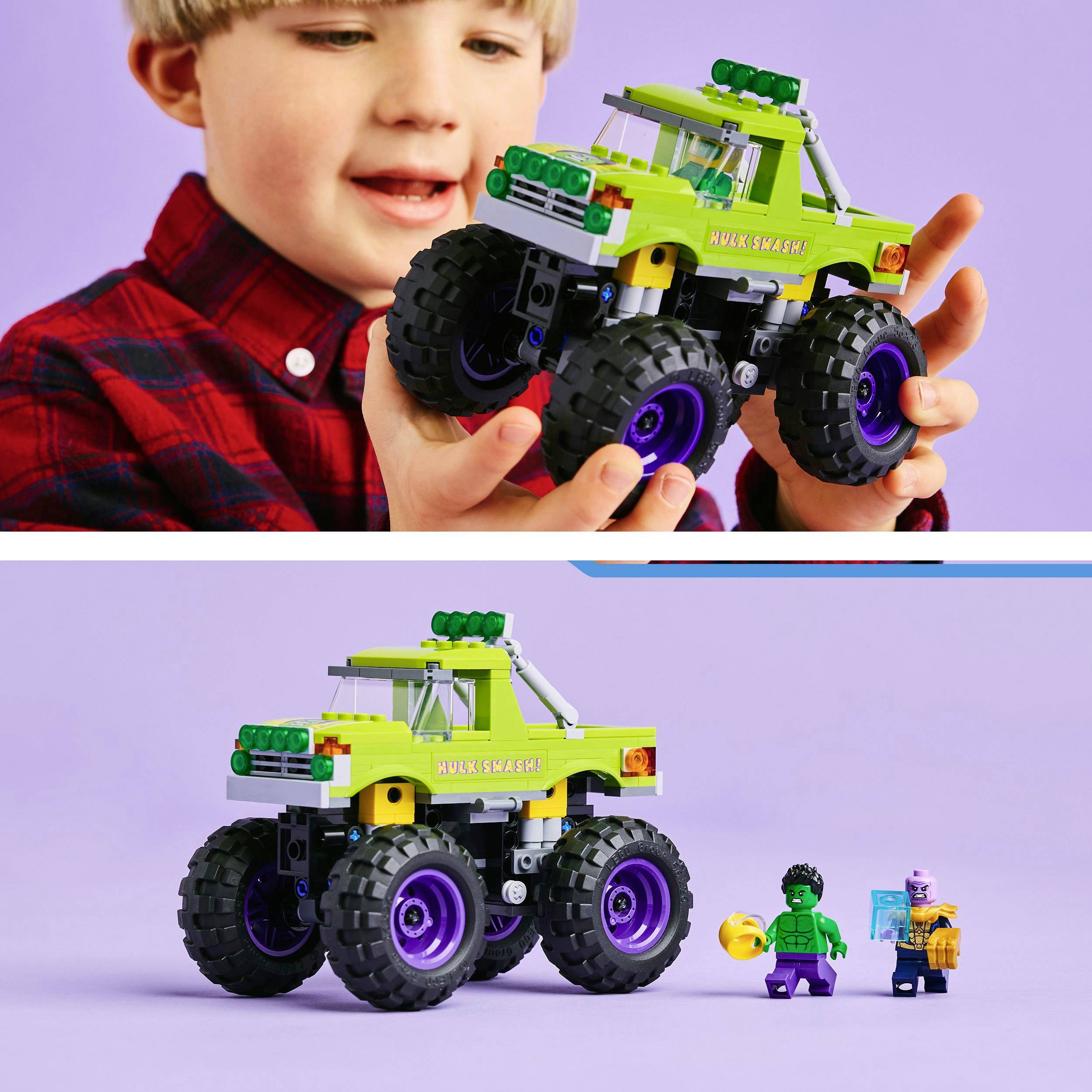 76312 LEGO® MARVEL SUPER HEROES Hulk-Truck vs. Thanos