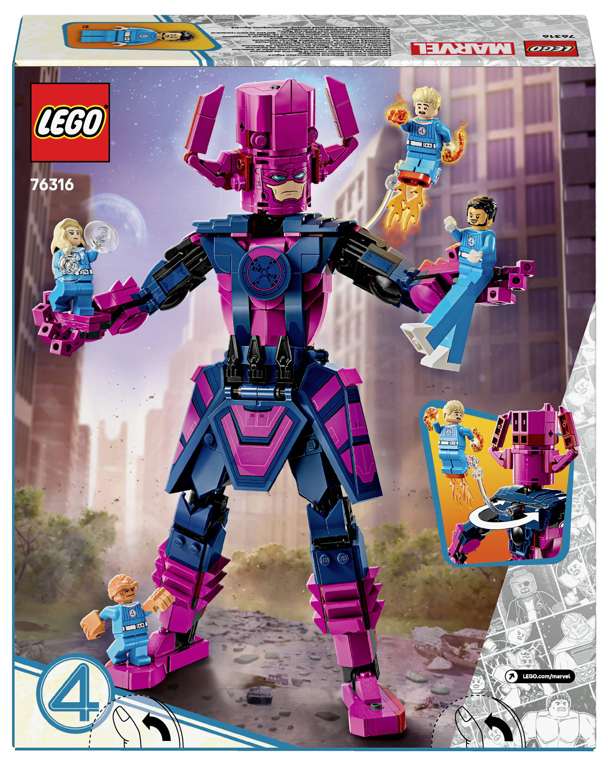76316 LEGO® MARVEL SUPER HEROES Fantastic Four vs. Galactus Baufigur