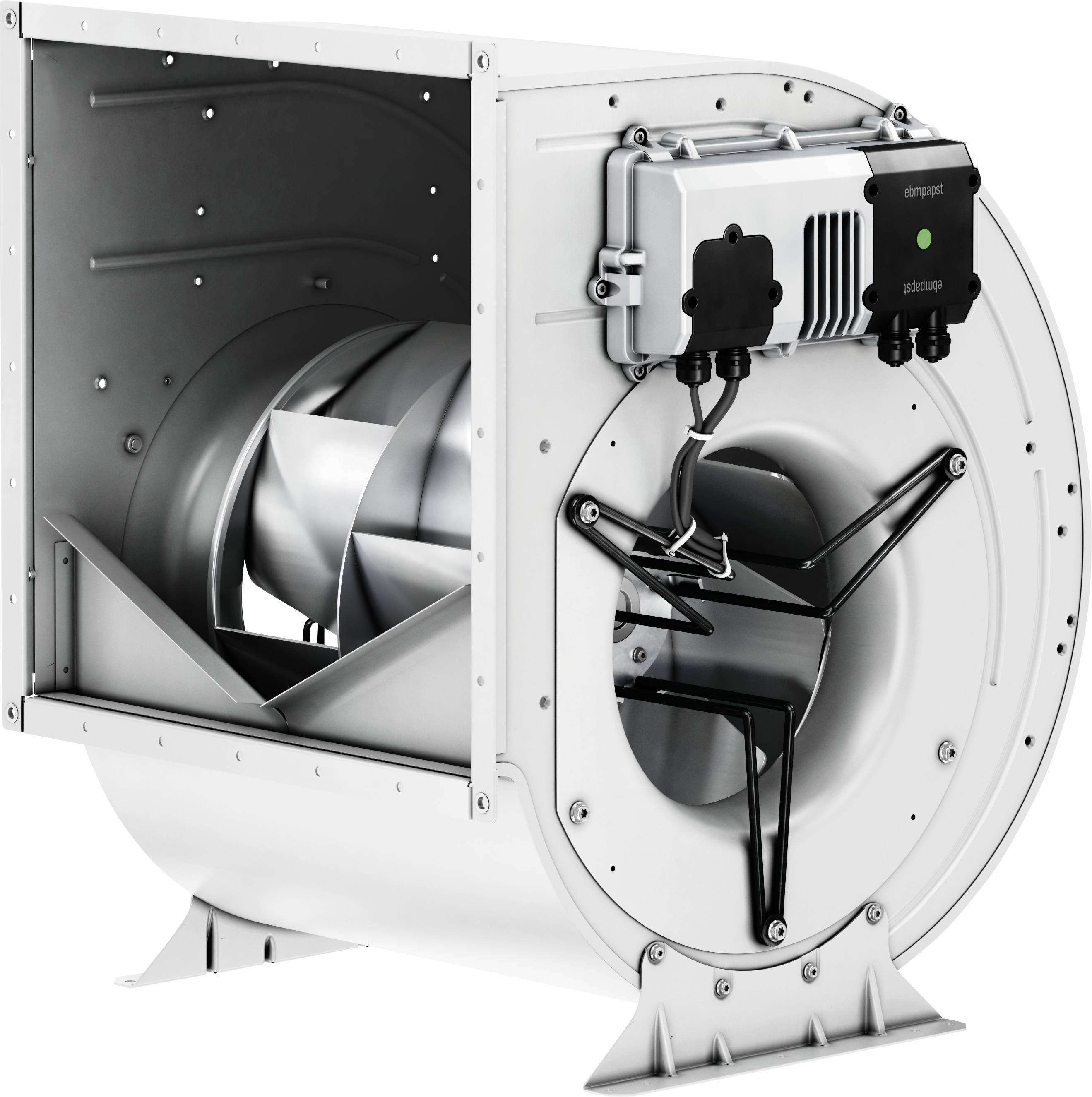 EBM Papst VCD0355FTRNS Radiallüfter 400 V/AC 6105 m³/h 355mm