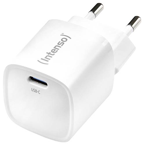 Intenso Power Adapter W30C² white USB Ladegerät 30 W 1x USB-C® Weiß Innenbereich GaN, USB Power D
