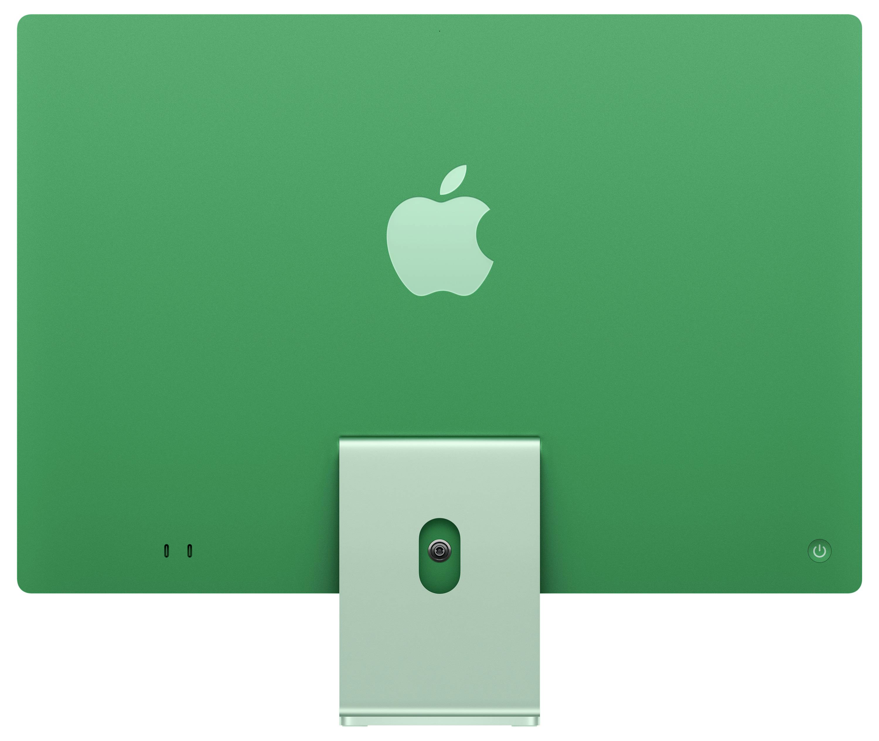 Apple iMac 24 Retina 4.5K (M4, 2024) 61cm (24 Zoll) Grün 16GB RAM 256GB SSD 8‑Core CPU M4 (8‑Core GPU) MWUE3D/A