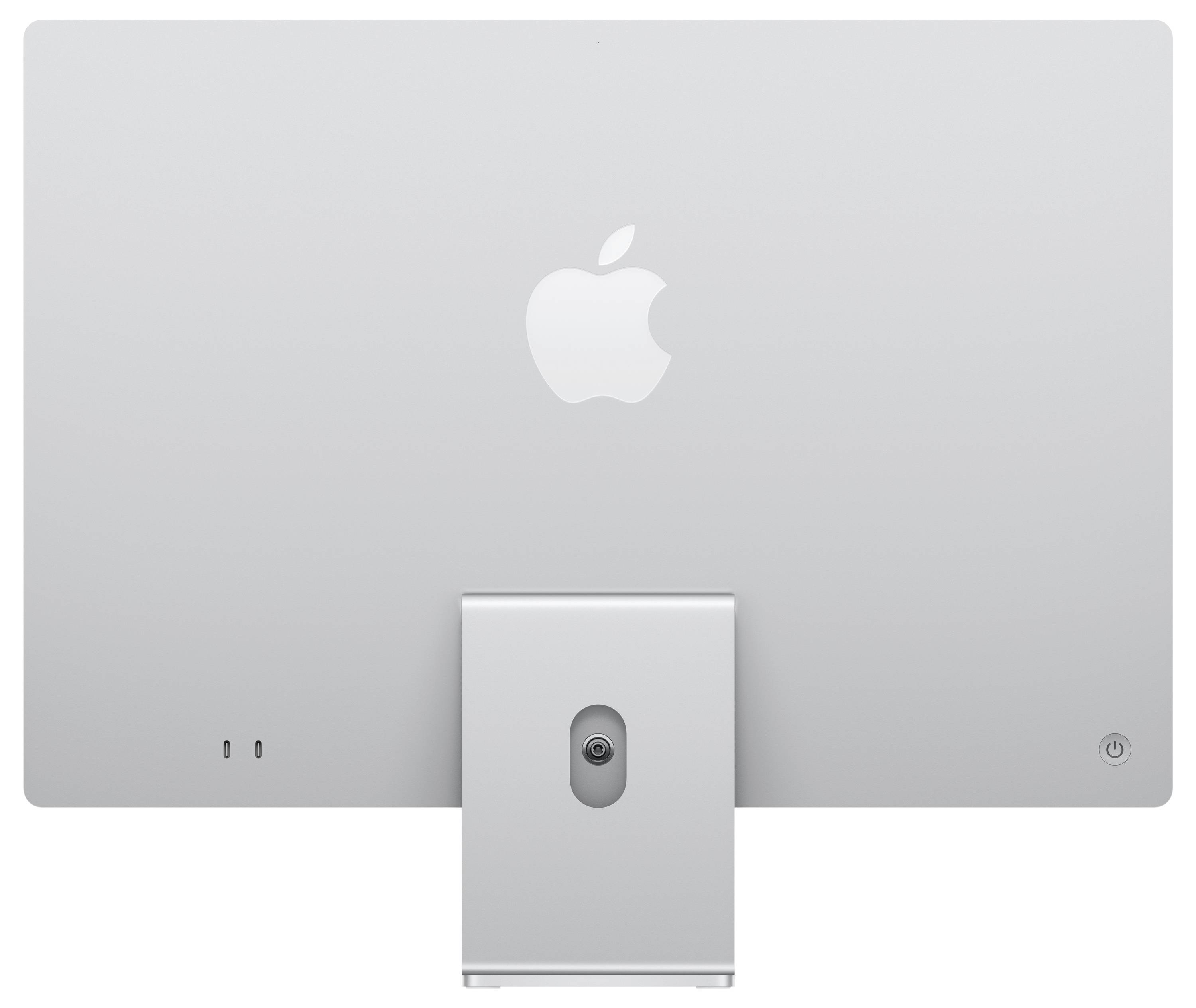 Apple iMac 24 Retina 4.5K (M4, 2024) 61cm (24 Zoll) Silber 16GB RAM 256GB SSD 8‑Core CPU M4 (8‑Core GPU) MWUC3D/A