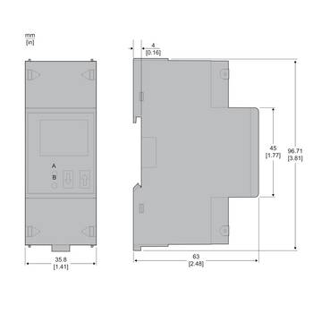 Schneider Electric A9MEM2455 Energiezähler 1St.