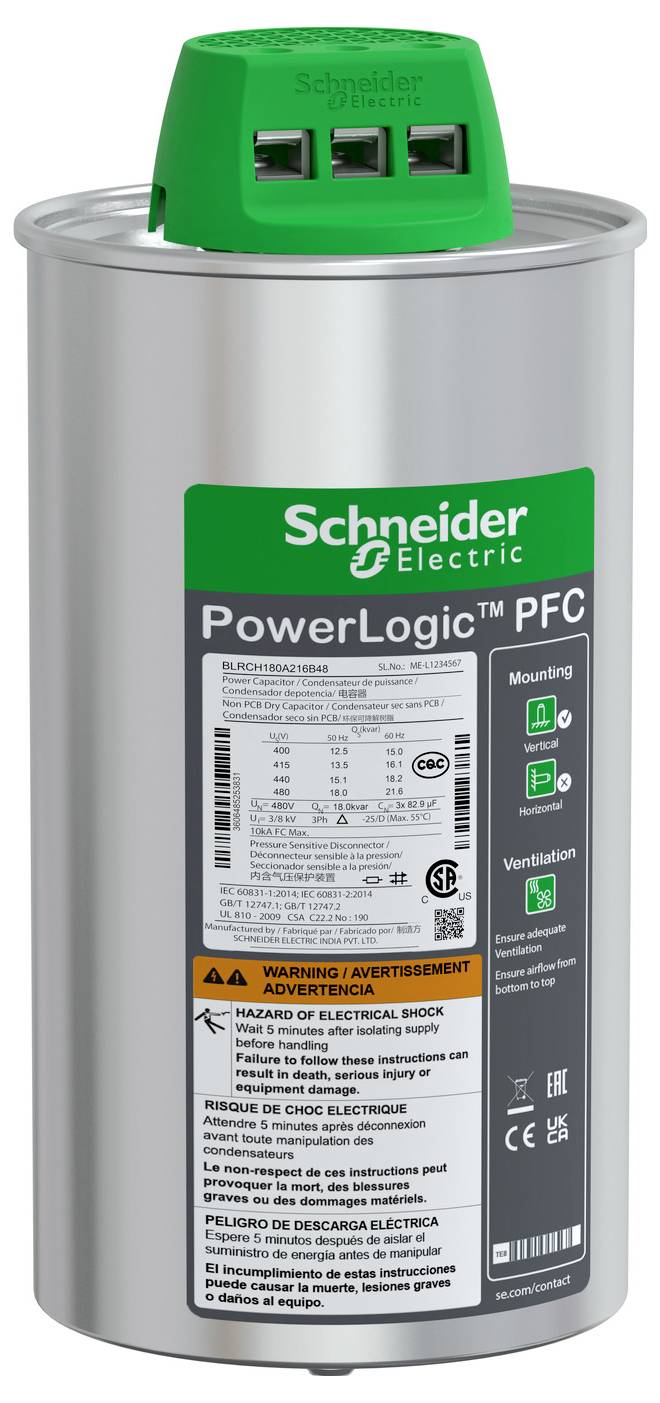 Schneider Electric 15 St. PFC Kondensator 82.9 µF 480V