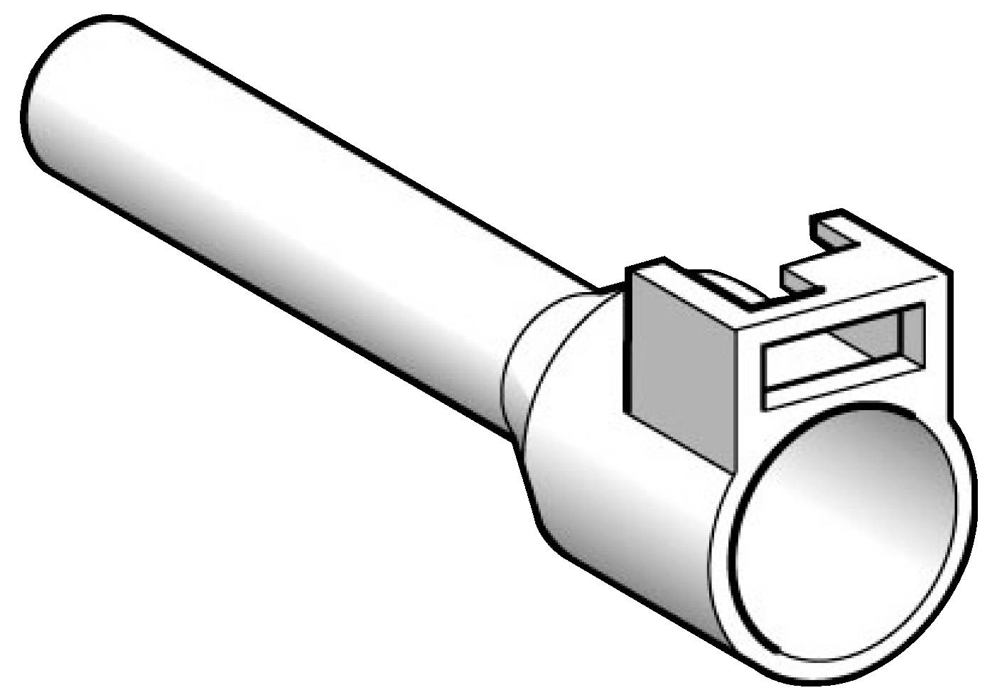 Schneider Electric DZ5CA042D Aderendhülse 4.0mm² Grau 1000St.