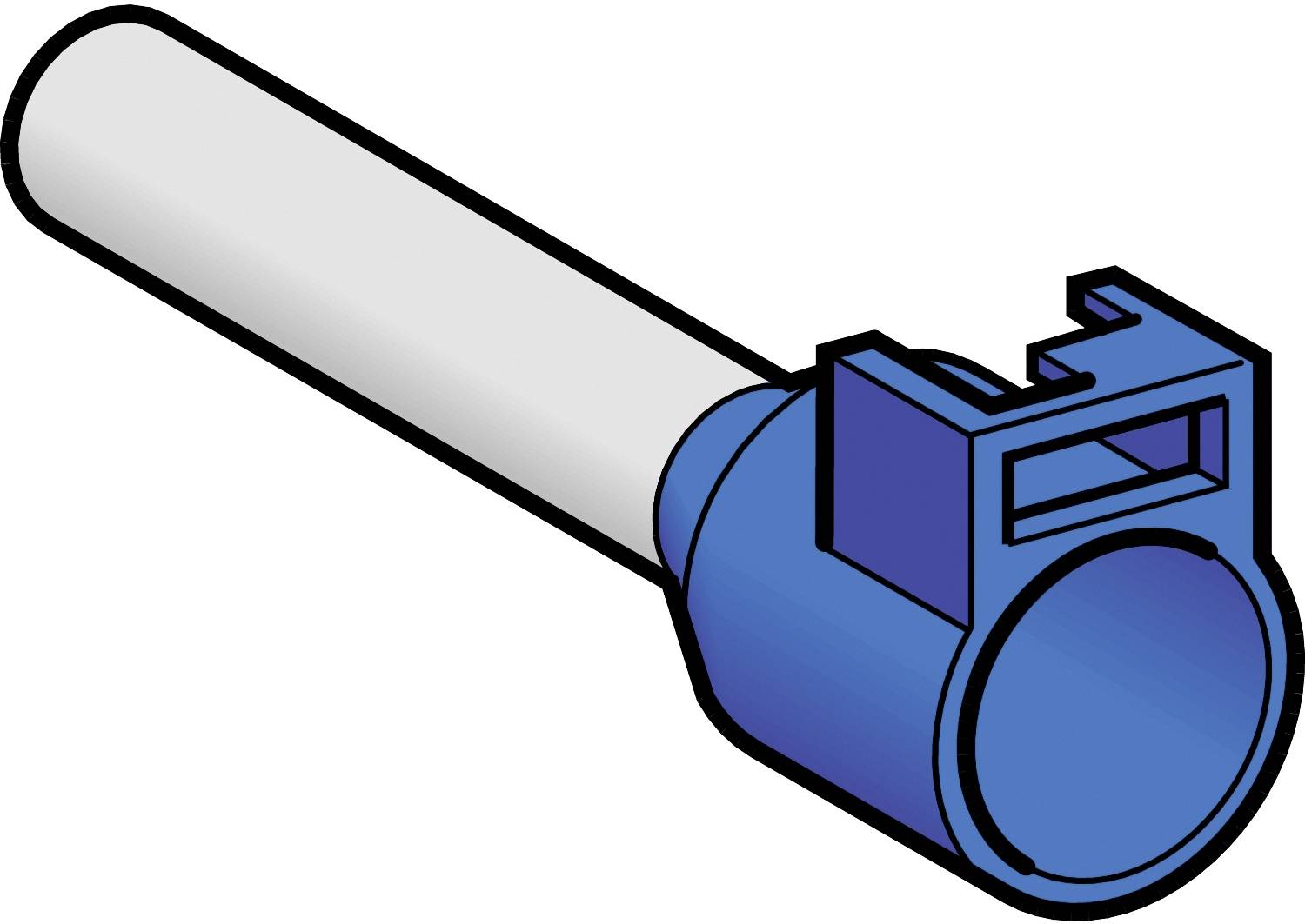 Schneider Electric DZ5CA162D Aderendhülse 6.0mm² Blau 100St.