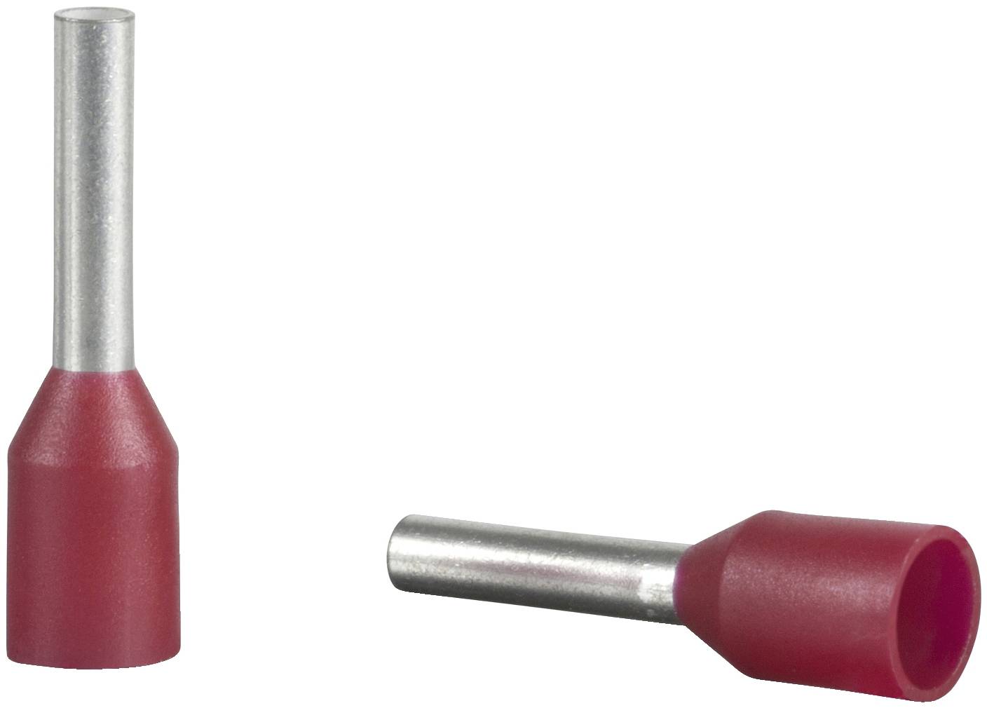 Schneider Electric DZ5CE010L6D Aderendhülse 1.0 mm² Rot 1000 St.