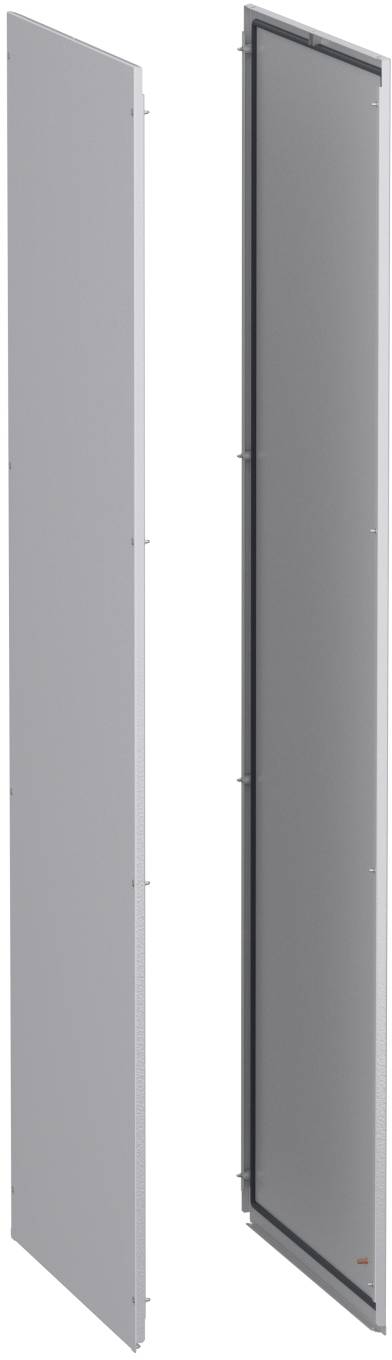 Schneider Electric NSY2SPN208 Seitenwände, Außenbefestigung, PanelSeT SFN, für elektrische Gehäuse H 2000 x T 800 mm, 2er-Set