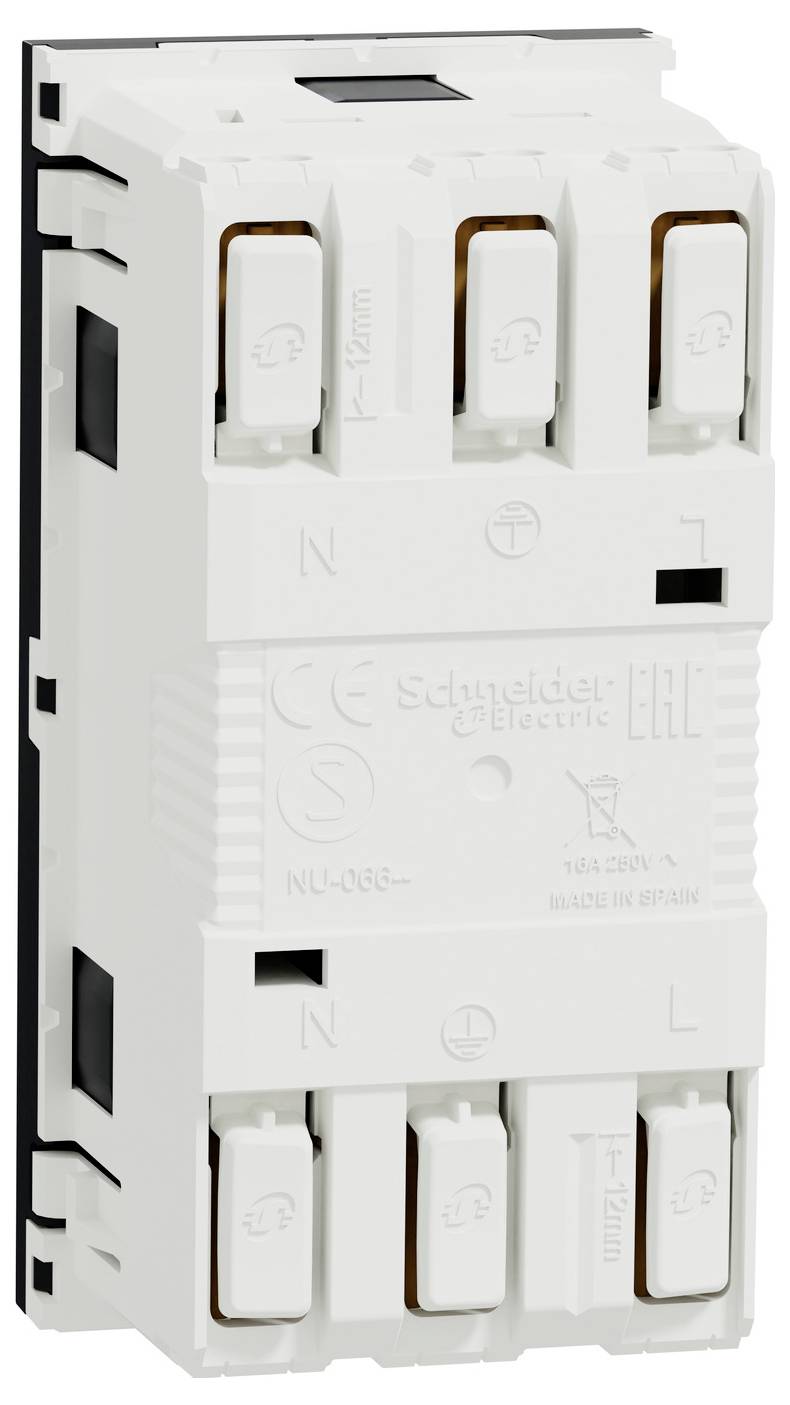 Schneider Electric NU306654 Doppelsteckdose 10 St.