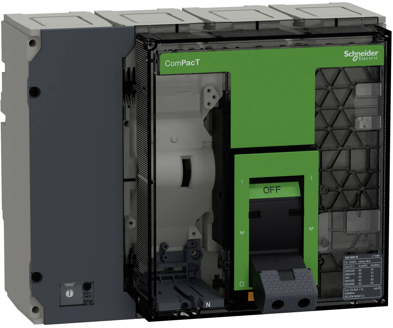 Schneider Electric C160N4FM Leistungsschalter 1 St.