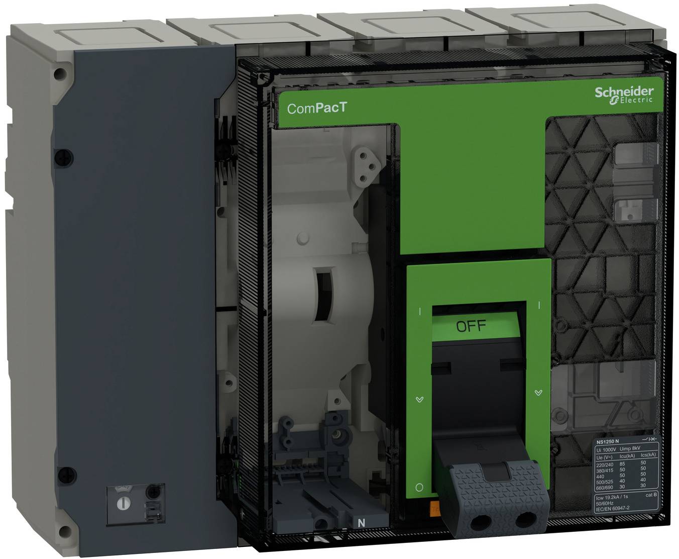 Schneider Electric C125N4FM Leistungsschalter 1St.