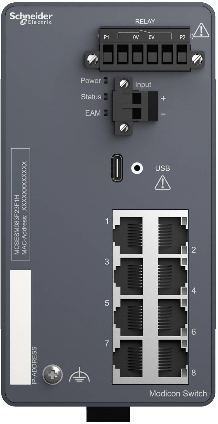 Schneider Electric MCSESM083F23F1H Netzwerk Switch