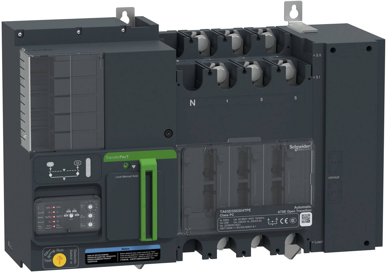 Schneider Electric TA63D3S4004TPE Netzumschaltsteuergerät 1St.