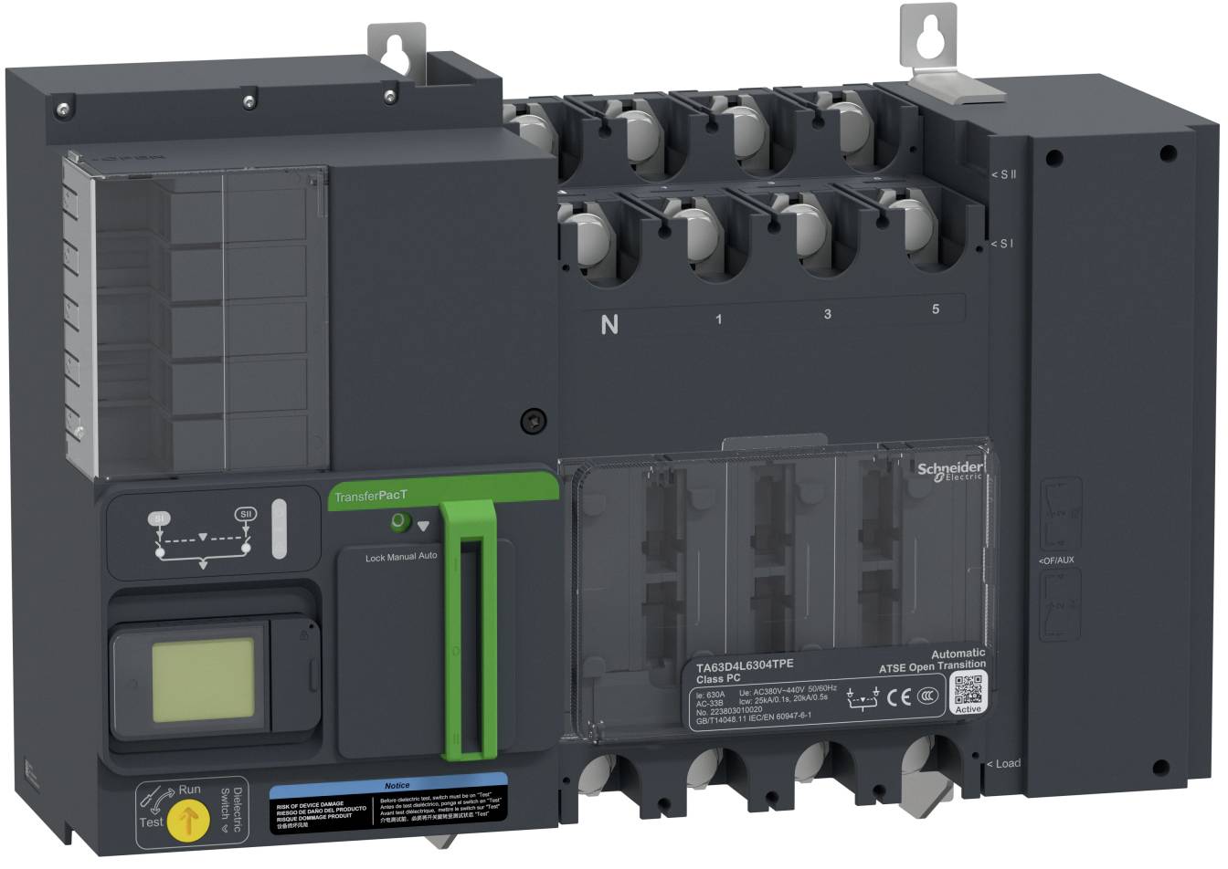 Schneider Electric TA63D4L4004TPE Netzumschaltsteuergerät 1St.