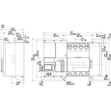 Schneider Electric TA63D4L4004TPE Netzumschaltsteuergerät 1St.