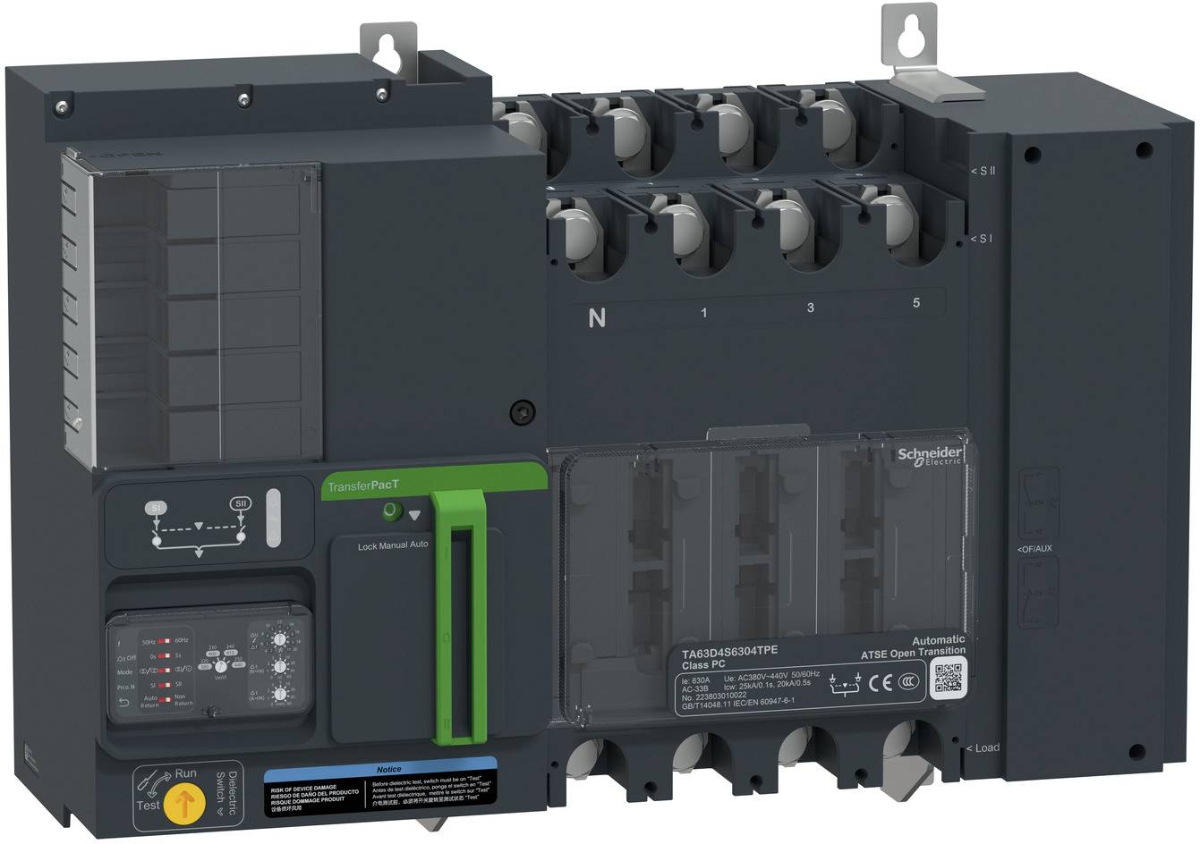 Schneider Electric TA63D4S3204TPE Netzumschaltsteuergerät 1St.