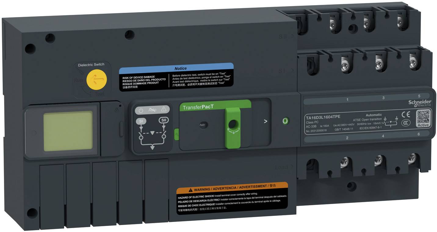 Schneider Electric TA16D3L1604TPE Netzumschaltsteuergerät 1St.