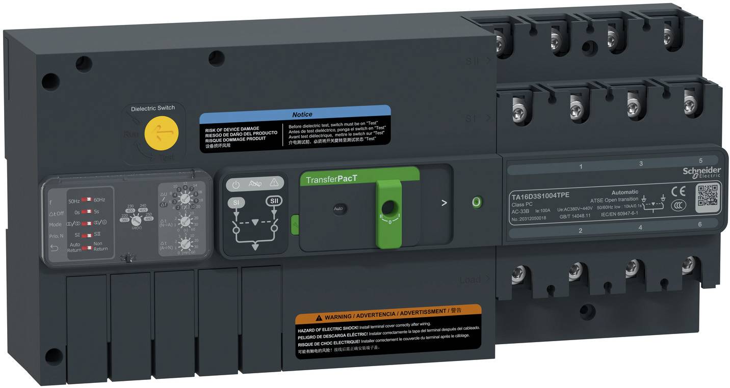 Schneider Electric TA16D3S1004TPE Netzumschaltsteuergerät 1St.