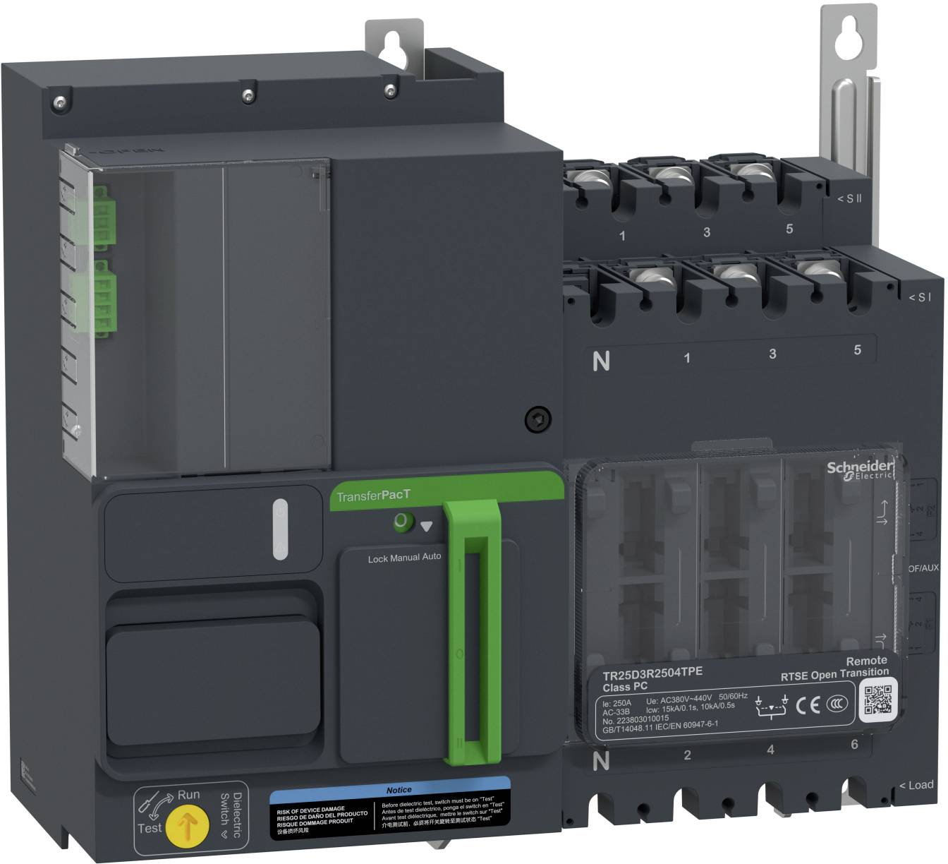 Schneider Electric TR25D3R2504TPE Netzumschaltsteuergerät 1St.