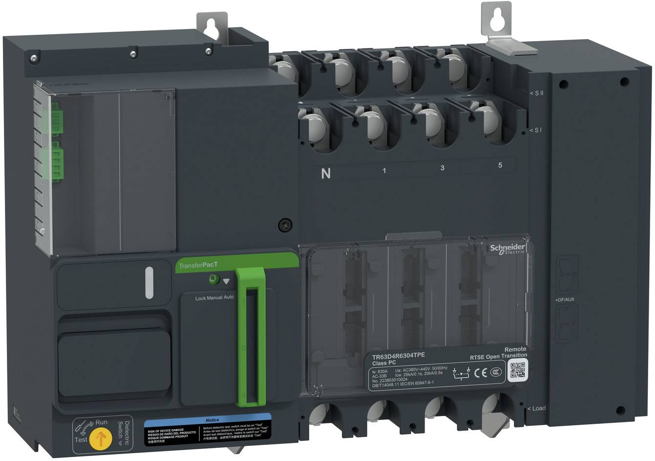 Schneider Electric TR63D4R5004TPE Netzumschaltsteuergerät 1St.