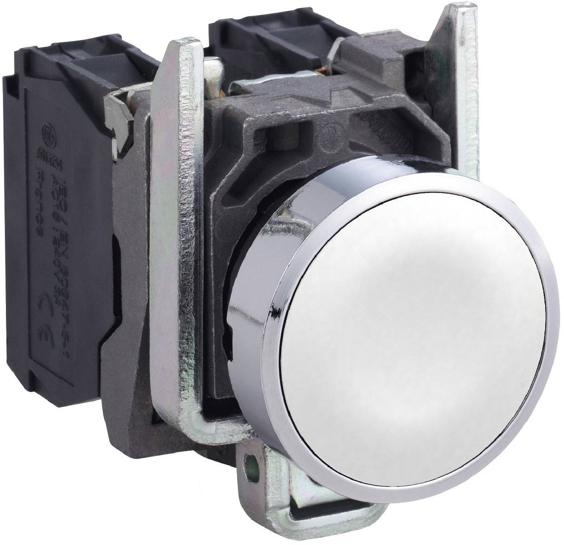 Schneider Electric XB4BACUST01 Drucktaster, Harmony XB4, Metall, 22mm, kundenspezifisch via Konfigurator Drucktaster 1St.
