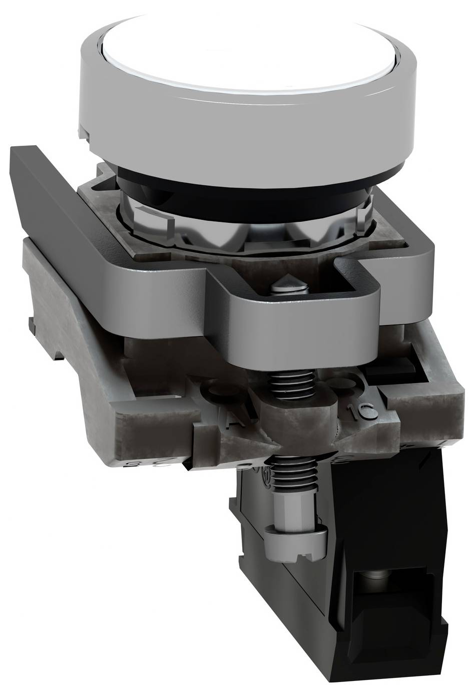 Schneider Electric XB4BACUST01 Drucktaster, Harmony XB4, Metall, 22mm, kundenspezifisch via Konfigurator Drucktaster 1St.