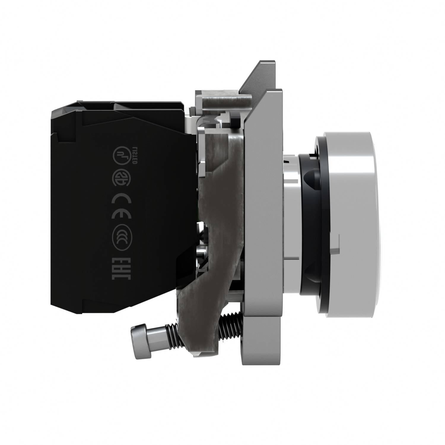 Schneider Electric XB4BACUST01 Drucktaster, Harmony XB4, Metall, 22mm, kundenspezifisch via Konfigurator Drucktaster 1St.