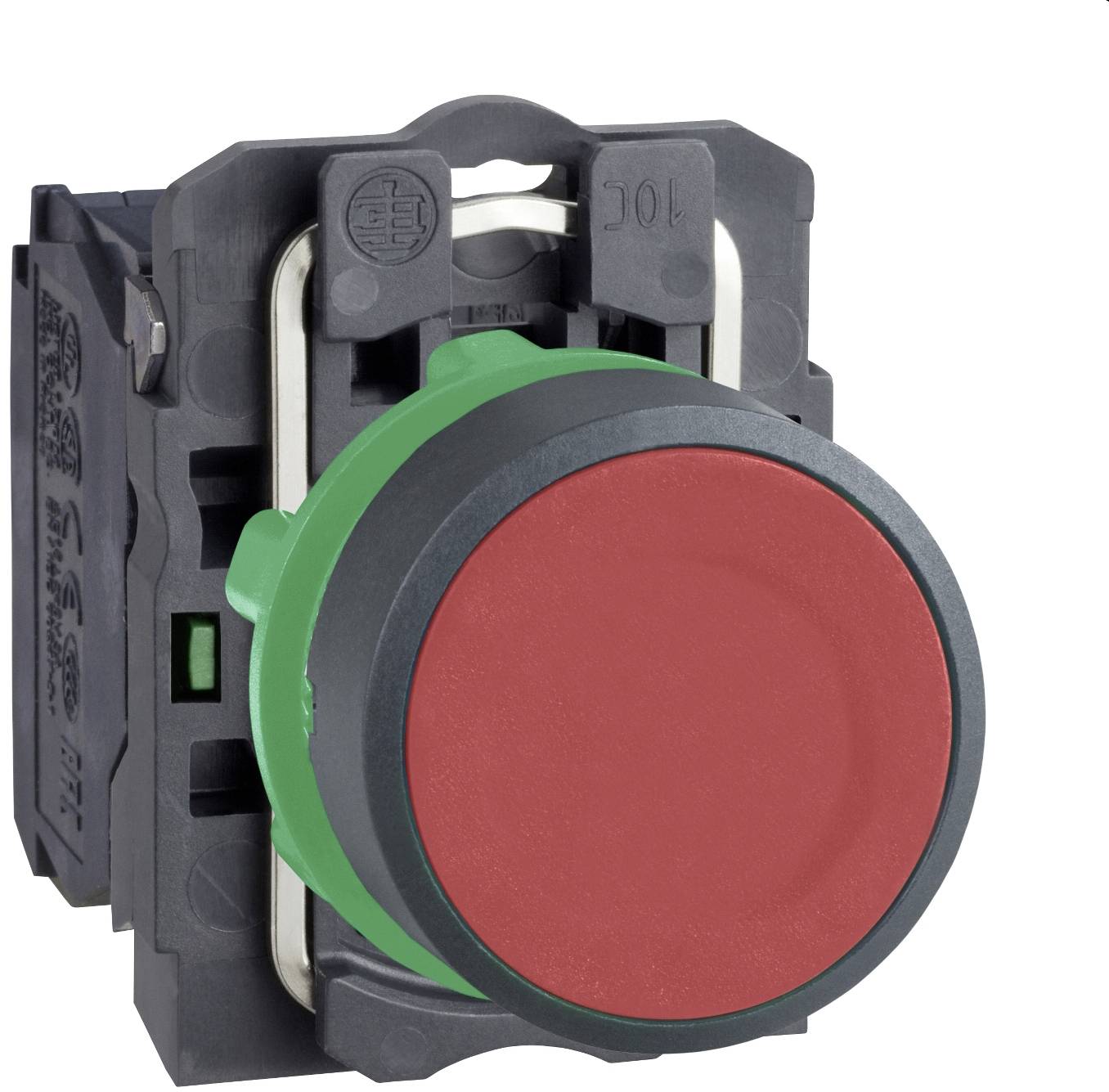 Schneider Electric XB5AACUST03 Drucktaster, Harmony XB5, Kunststoff, 22mm, Komplettgerät, kundenspezifisch via Konfigurator
