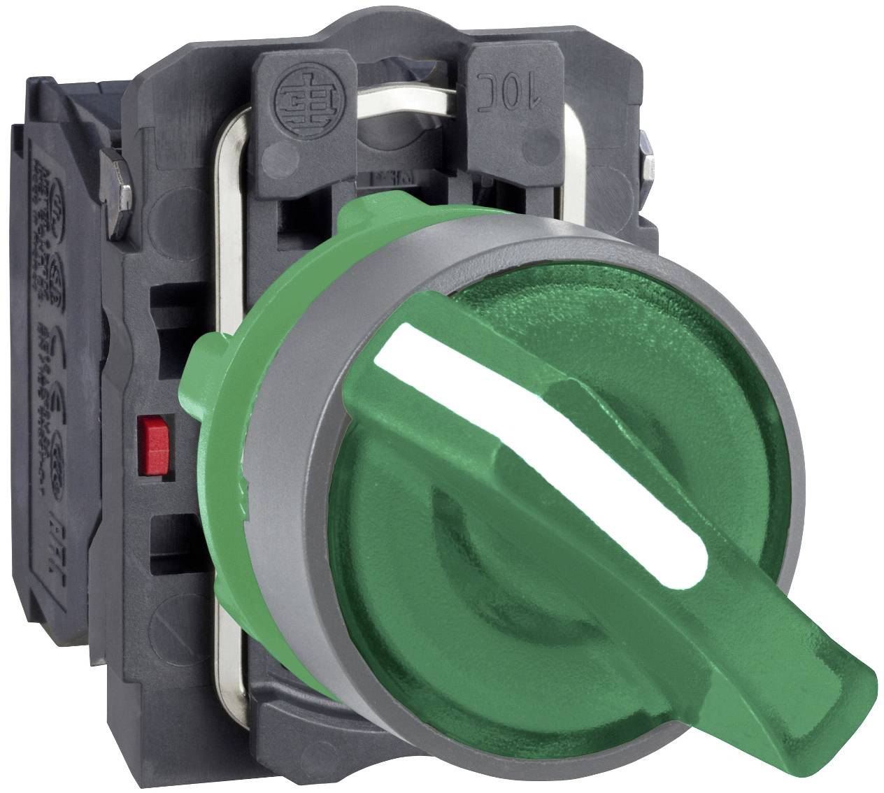 Schneider Electric XB5AKCUST02 Leuchtwahlschalter, Kunststoff, kompl, 22mm, kundenspezifisch via Konfigurator Leuchtwahlschalter 1