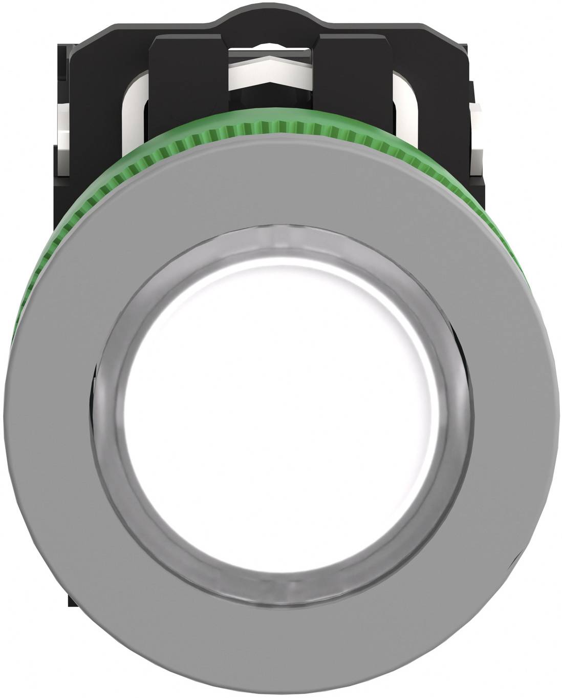 Schneider Electric XB5FWCUST01 Leuchtdrucktaster, Kunststoff, komplett, 30mm, kundenspezifisch via Konfigurator Leuchtdrucktaster