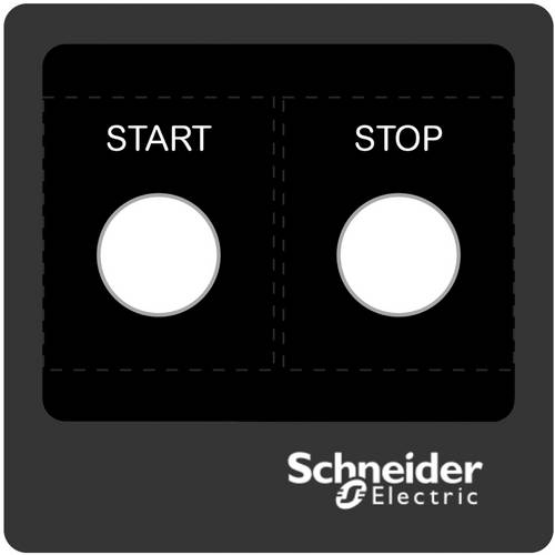 Schneider Electric ZBYLECUST01 Beschriftungsschild 1 St.