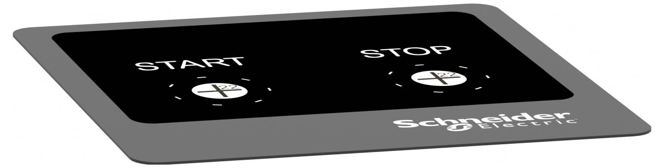 Schneider Electric ZBYLECUST01 Beschriftungsschild 1St.