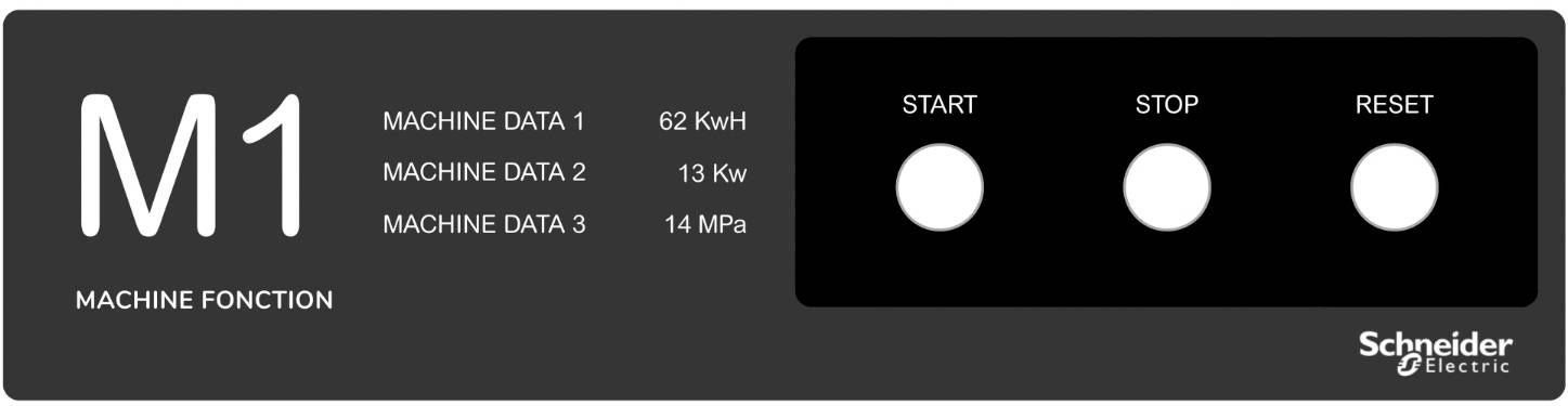 Schneider Electric ZBYLECUST07 Beschriftungsschild 1St.