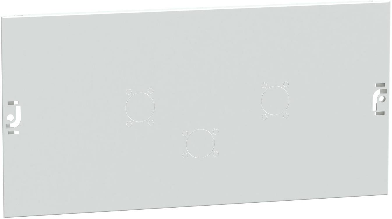 PrismaSeT-P, Frontplatte, 1x FuPacT GS63-160 3-4polig horizontal/2x GS63-160 3-4polig vertikal, Breite=650mm,Höhe=5Modul