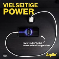 Aqiila W1 USB Ladegerät 20W 1x USB-C® Weiß Innenbereich Aqiila W1 USB Ladegerät 20W 1x USB-C® Weiß Innenbereich