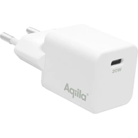 Aqiila W1 USB Ladegerät 20W 1x USB-C® Weiß Innenbereich Aqiila W1 USB Ladegerät 20W 1x USB-C® Weiß Innenbereich
