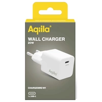 Aqiila W1 USB Ladegerät 20W 1x USB-C® Weiß Innenbereich Aqiila W1 USB Ladegerät 20W 1x USB-C® Weiß Innenbereich