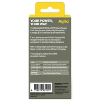 Aqiila W3 USB Ladegerät 65W 1x USB-A, 2x USB-C® USB PD, Quick Charge 3.0, QC 4+ Weiß Innenbereich Aqiila W3 USB Ladegerät 65W 1x USB-A, 2x USB-C® USB PD, Quick Charge 3.0, QC 4+ Weiß Innenbereich