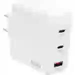 Aqiila W4 USB Ladegerät 120 W 1x USB-A, 2x USB-C® USB PD, Quick Charge 3.0, QC 4+ Weiß Innenbereic Aqiila W4 USB Ladegerät 120 W 1x USB-A, 2x USB-C® USB PD, Quick Charge 3.0, QC 4+ Weiß Innenbereic