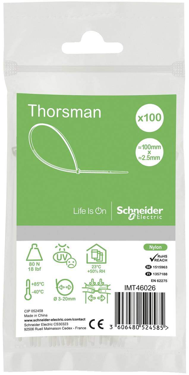 Schneider Electric IMT46401 Kabelbinder 100St.
