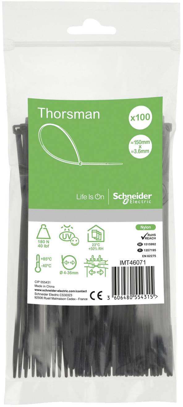 Schneider Electric IMT46406 Kabelbinder 100St.