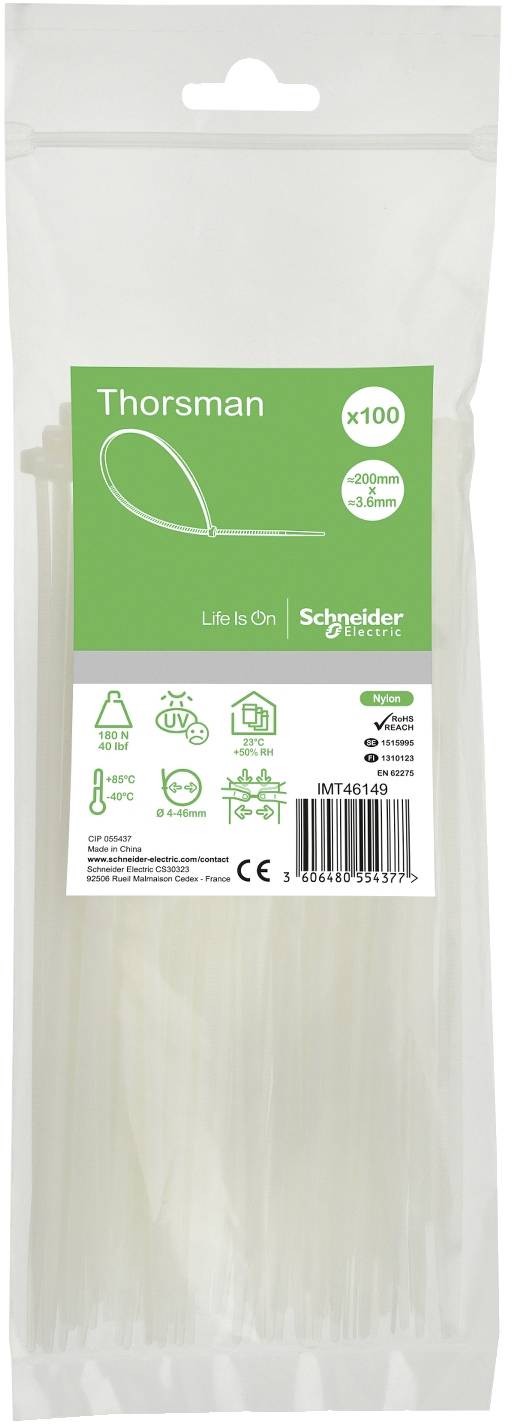 Schneider Electric IMT46413 Kabelbinder 100St.